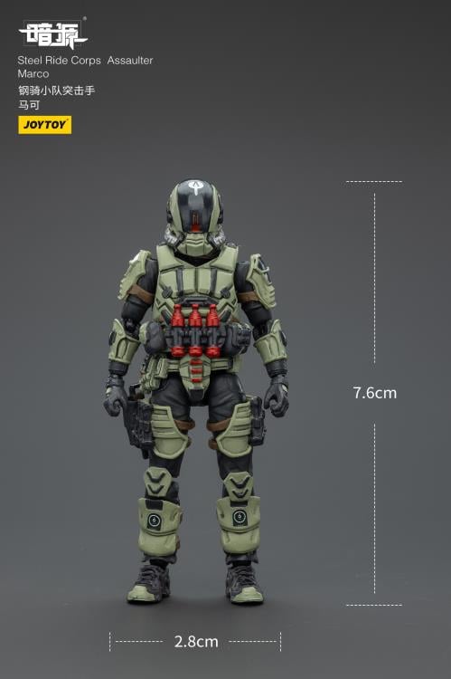 JoyToy Dark Source Steel Ride Corps Assaulter Marco 1/25 Scale 3-Inch Action Figure - View 13