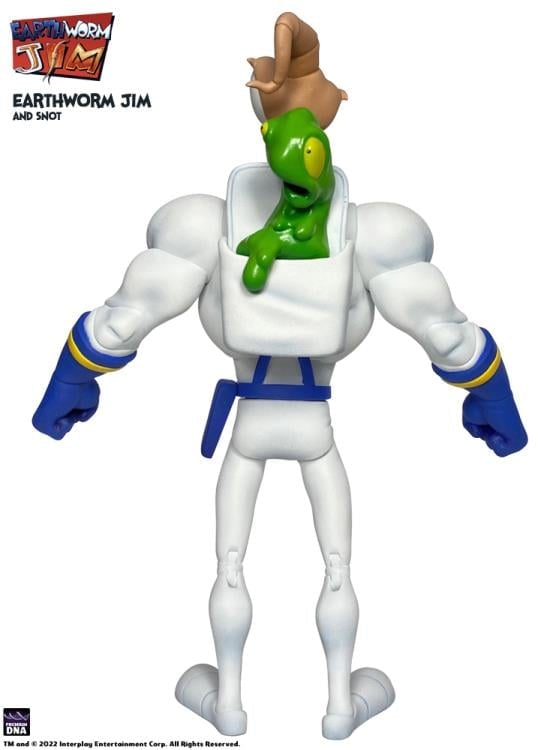 Premium DNA Earthworm Jim 6-Inch 1/12 Scale Figure - View 7