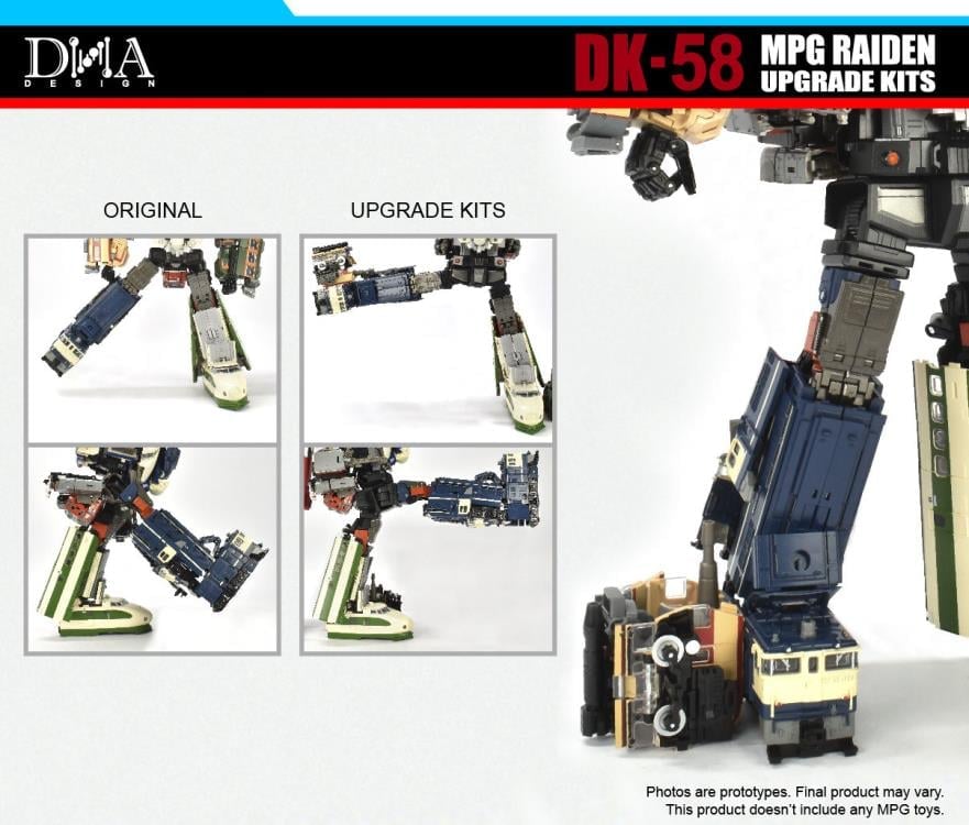 DNA Design DK-58 Upgrade Kit ABS and PVC Model Accessory Set - View 7