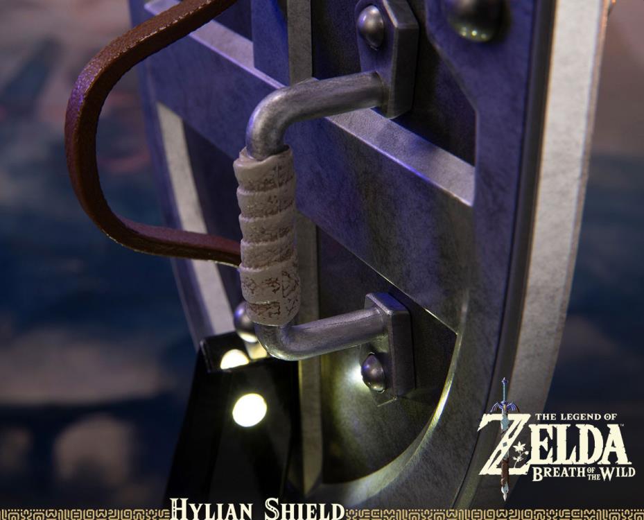 First 4 Figures The Legend of Zelda: Breath of the Wild Hylian Shield Collector's Edition True Form Collectible 11.5-Inch - View 14