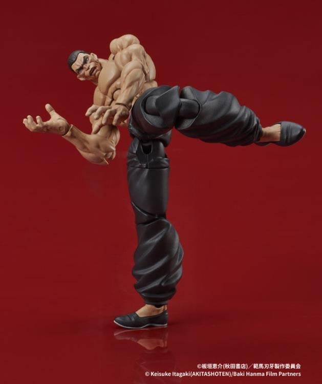 Digism Baki Son of Ogre Dig Action Retsu Kaioh 3-Inch Action Figure - View 15