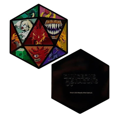 Fanattik Collectibles Dungeons & Dragons D20 Limited Edition Metal Medallion - View 3