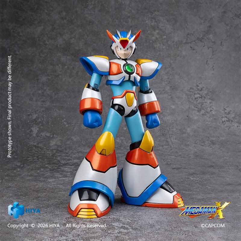 Hiya Toys Mega Man X Exquisite Basic X (Max Armor Ver.) 5.8-Inch Action Figure - View 9
