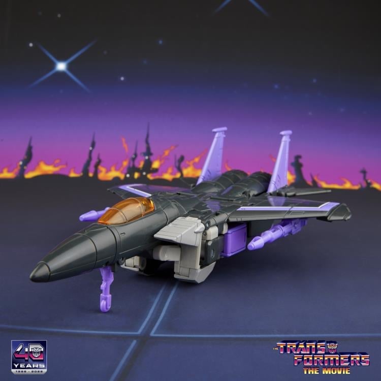 Hasbro The Transformers: The Movie Studio Series 86 Voyager Class Skywarp Plastic Action Figure - View 9