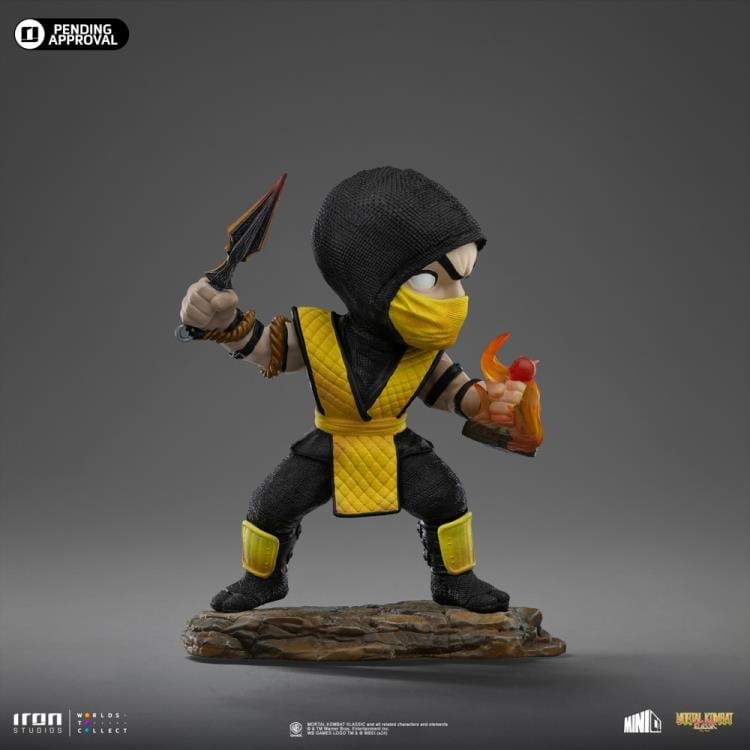 Iron Studios Mortal Kombat MiniCo Scorpion 6-Inch Collectible Figure - View 5