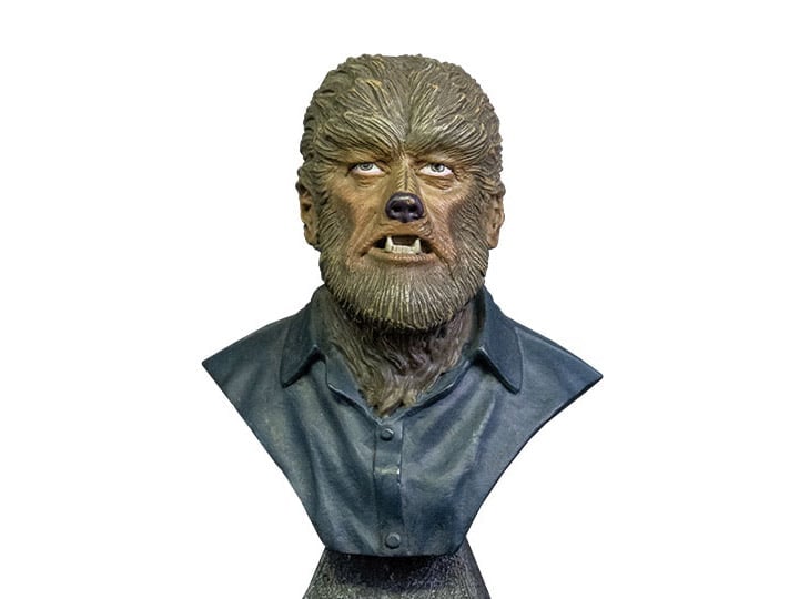 Trick or Treat Studios Universal Monsters The Wolf Man Resin Mini Bust 6-Inch - View 2