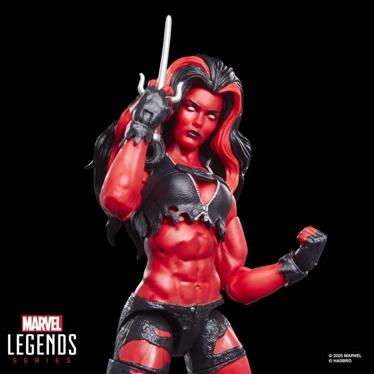 Hasbro Hulk Marvel Legends Red She-Hulk Action Figure - View 8