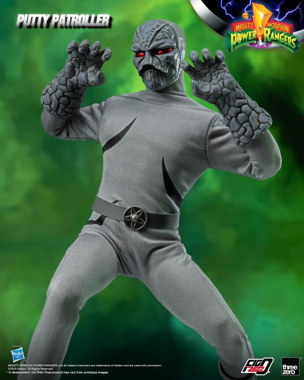 threezero Mighty Morphin Power Rangers FigZero Putty Patroller 1/6 Scale 12-Inch Figure - View 9