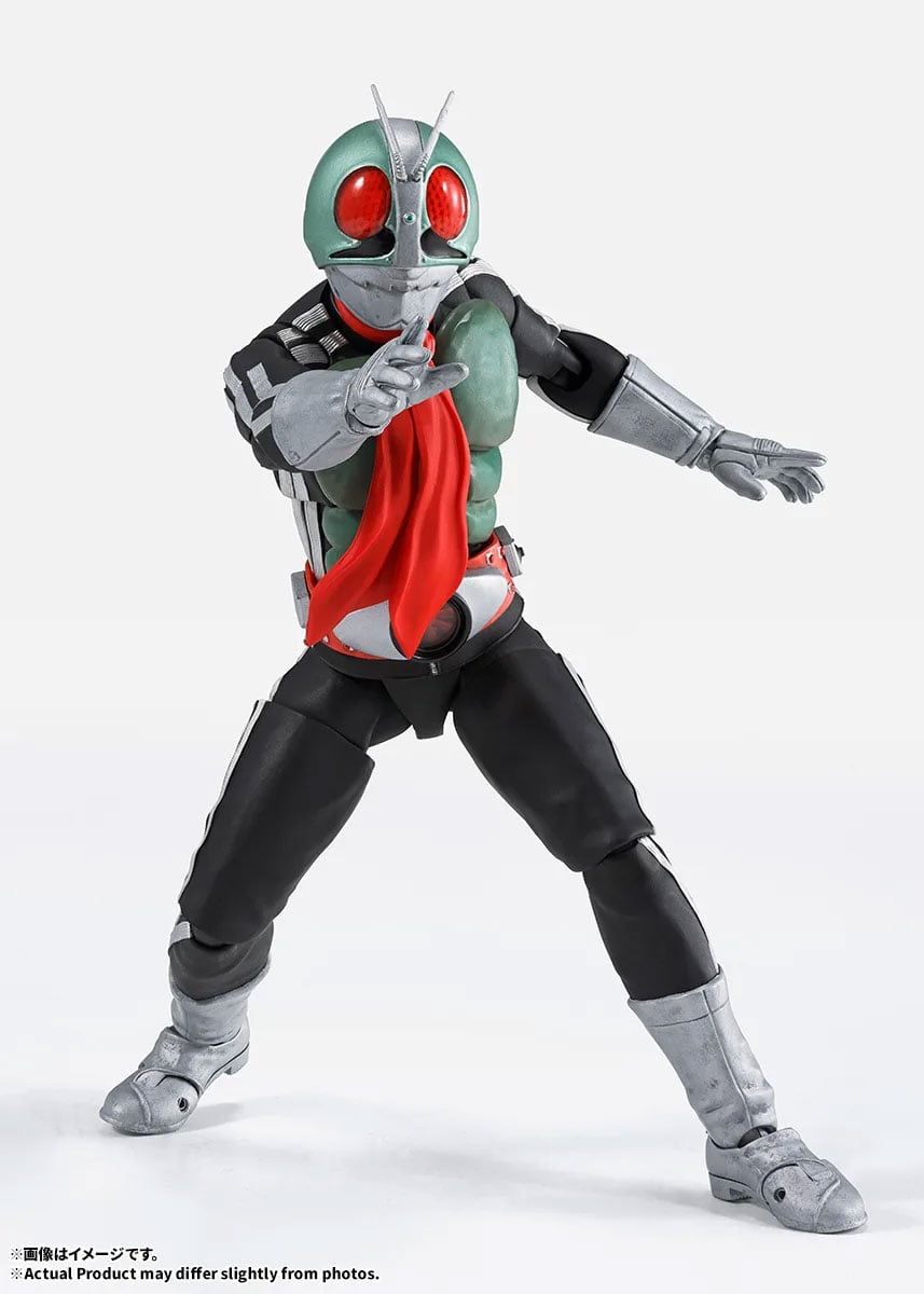 Bandai S.H.Figuarts Shinkocchou Seihou Kamen Rider No.1 Legendary Showa Masked Riders Edition Action Figure - View 7