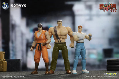 52Toys Final Fight FigLite Guy 1/18 Scale Action Figure - View 12