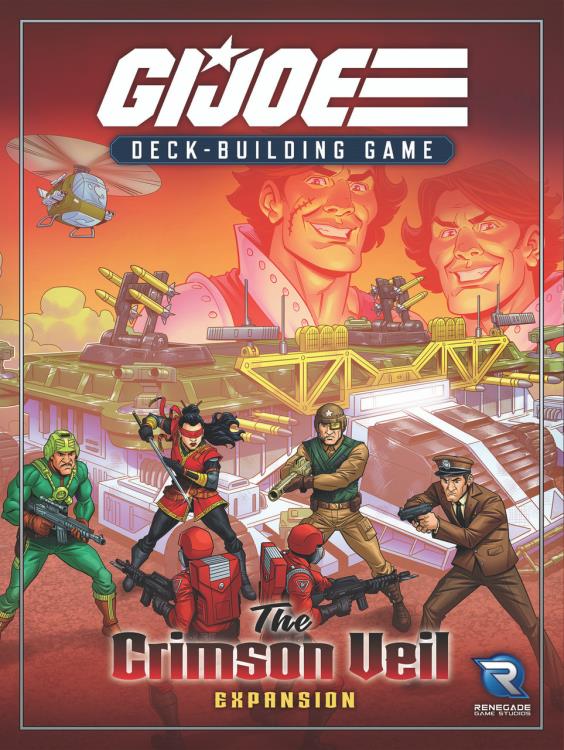 Renegade Game Studios G.I. Joe Deck-Building Game The Crimson Veil Expansion - View 3