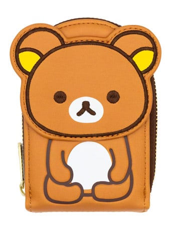 Whatever Rilakkuma Accordion Wallet, 4-Inch Compact Bear Character Wallet