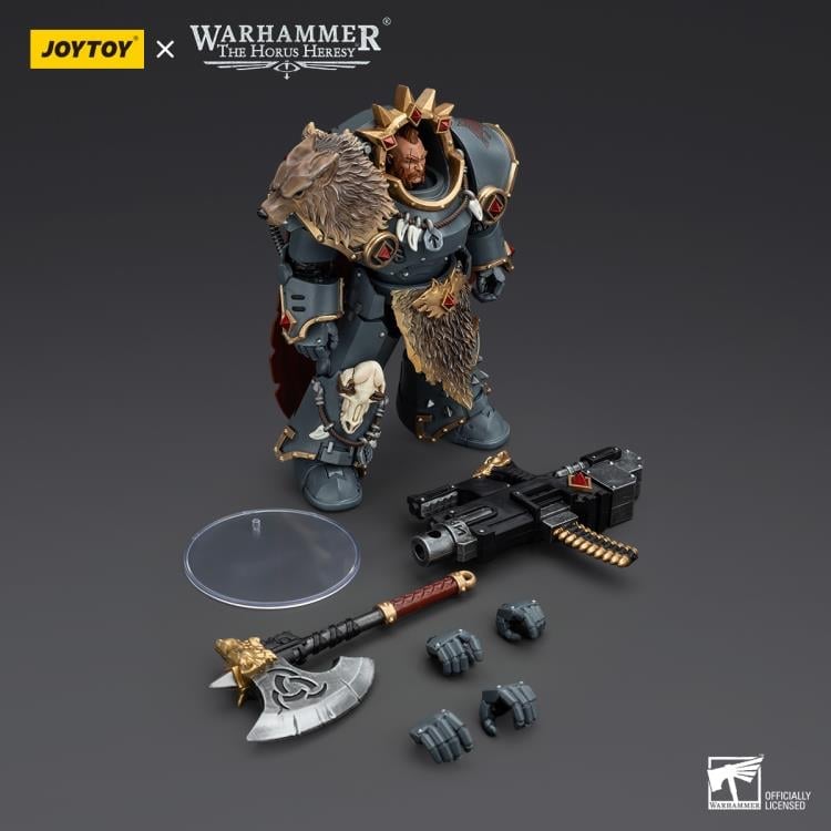 JoyToy Warhammer The Horus Heresy Space Wolves Hvarl Red-Blade 1/18 Scale Action Figure - View 7