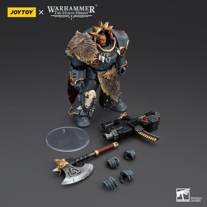 JoyToy Warhammer The Horus Heresy Space Wolves Hvarl Red-Blade 1/18 Scale Action Figure - View 7