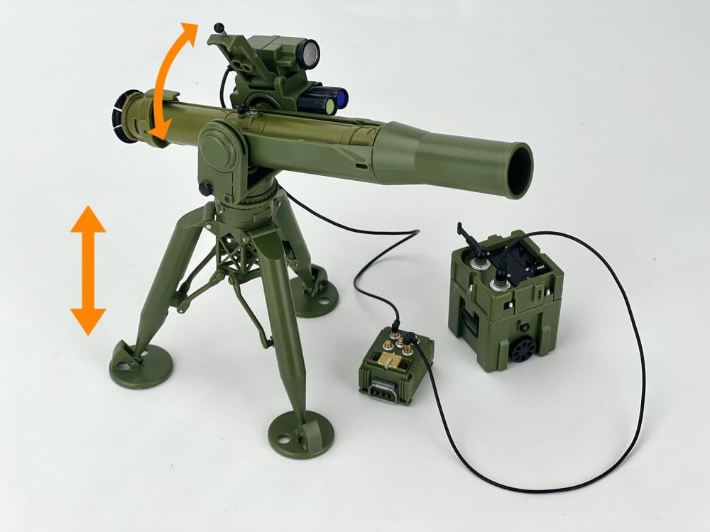 Fans Hobby VEA-01 Missile Launcher Set 1/12 Scale Plastic Accessory 4-Inch - View 7