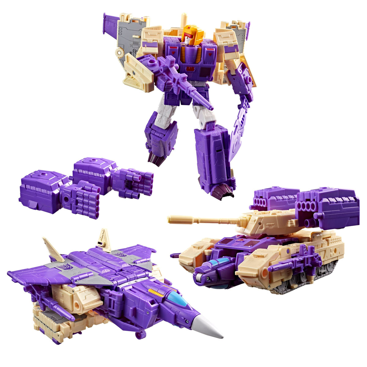 Hasbro The Transformers: The Movie Studio Series 86 Leader Class Blitzwing 7-Inch Action Figure - View 7