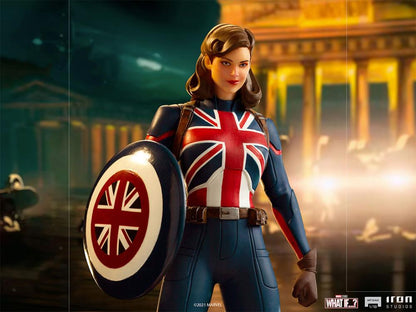 Iron Studios Marvel What If...? Captain Carter 1/10 Art Scale Limited Edition Statue - View 4