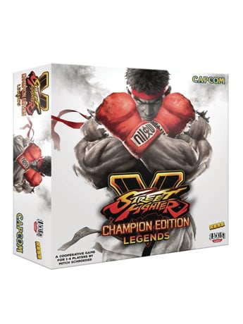 Kessler Corporation Street Fighter V Champion Edition Legends Board Game
