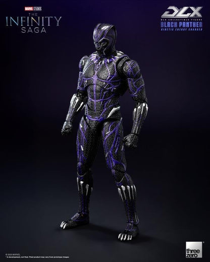 threezero Marvel Infinity Saga DLX Black Panther (Kinetic Energy Charged) 1/12 Scale 7-Inch Action Figure - View 8