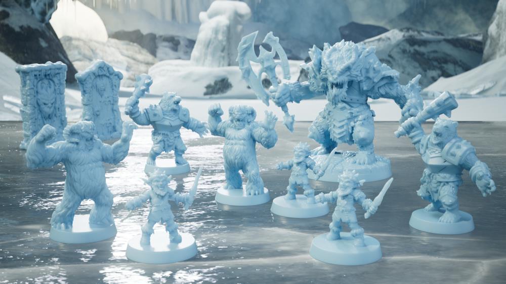 Hasbro Avalon Hill HeroQuest The Frozen Horror Quest Pack Expansion - View 3