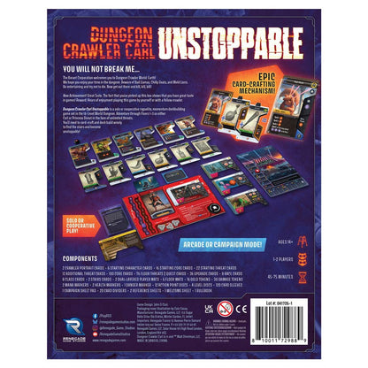 Renegade Game Studios Dungeon Crawler Carl Unstoppable Board Game - View 3