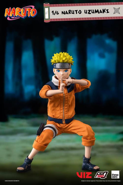 threezero Naruto FigZero Naruto Uzumaki 1/6 Scale Collectible Figure - View 4