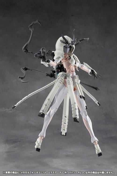 Kotobukiya Megalomaria Unlimited Universe Metamorphose Unit Exarmor White Sorceress 7-Inch Collectible - View 16