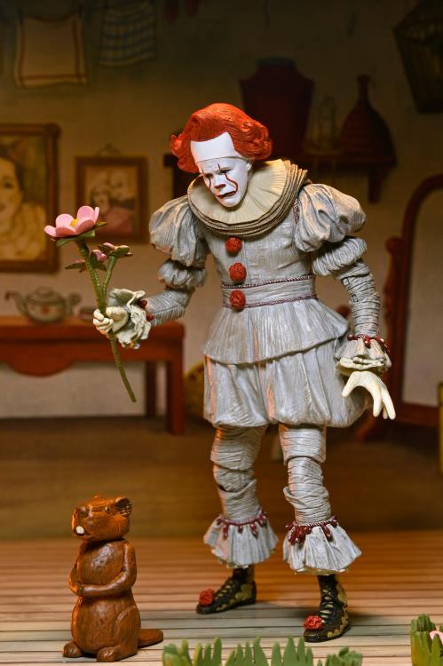 NECA IT: Welcome to Derry Ultimate Bob Gray as Pennywise Action Figure - View 7