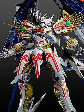 Good Smile Cross Ange Rondo of Angel and Dragon Moderoid Villkiss Final Battle Variant 6-Inch Model Kit