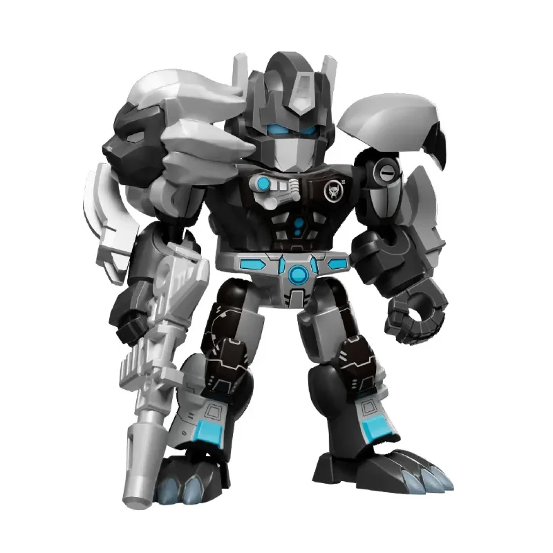 Blokees Transformers Defender Version Vol. 7 Power of the Beast Box of 12 Random Model Kits - View 6