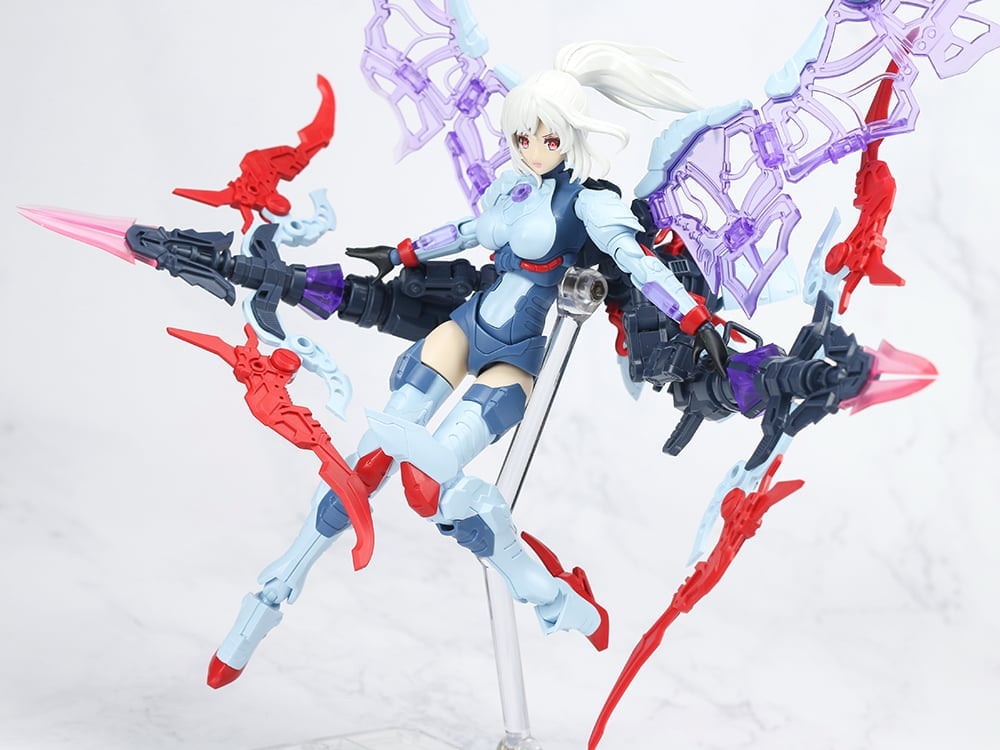 Suyata The Hunter's Poem HP-002 Angela and Motorcycle 1/12 Scale Plastic Model Kit - View 14