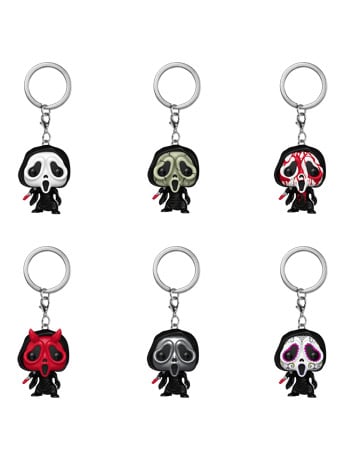 Funko Ghost Face Box of 12 Random Pocket Pop! Keychains