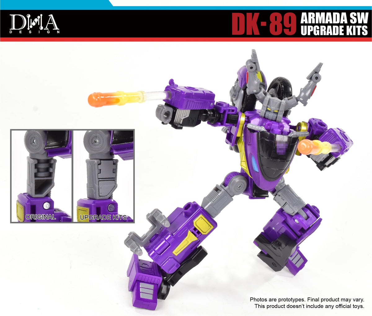 DNA Design DK-89 Armada SW Upgrade Kit Model Kit for Customizing Builds - View 8
