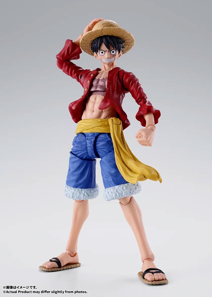 Bandai Tamashii Nations S.H.Figuarts One Piece Monkey D. Luffy Two Years Later Action Figure - View 4