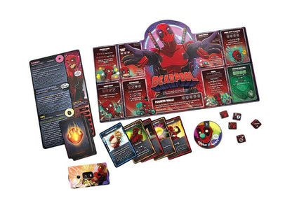 USAopoly Marvel Dice Throne X-Men Single Hero (Deadpool) Deluxe Expansion Box - View 4