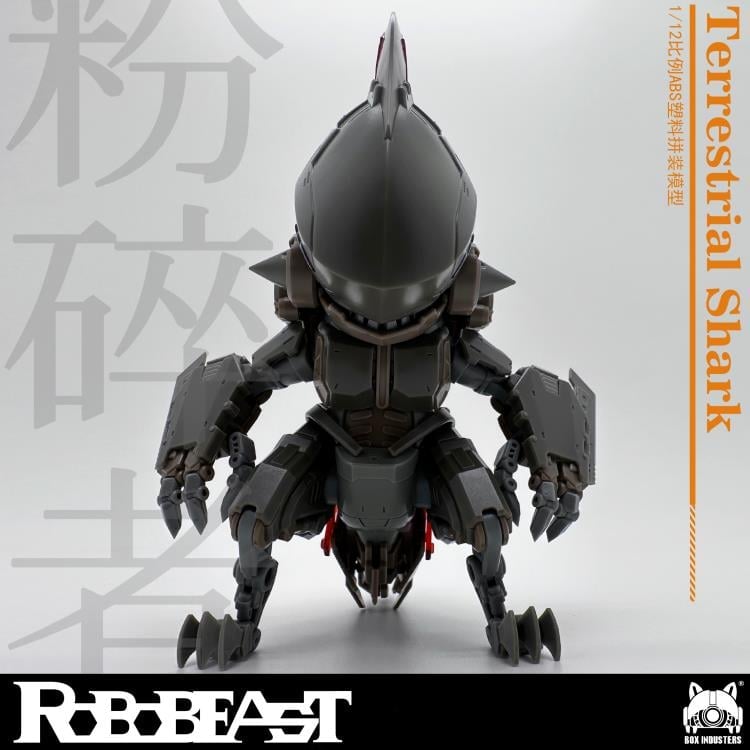 Box Industries RoboBeast Terrestrial Shark 1/12 Scale Plastic Model Kit - View 6