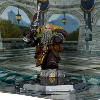 McFarlane Toys World of Warcraft Dwarf Hunter Beast Master and Marksman 1/12 Scale Figure - View 3