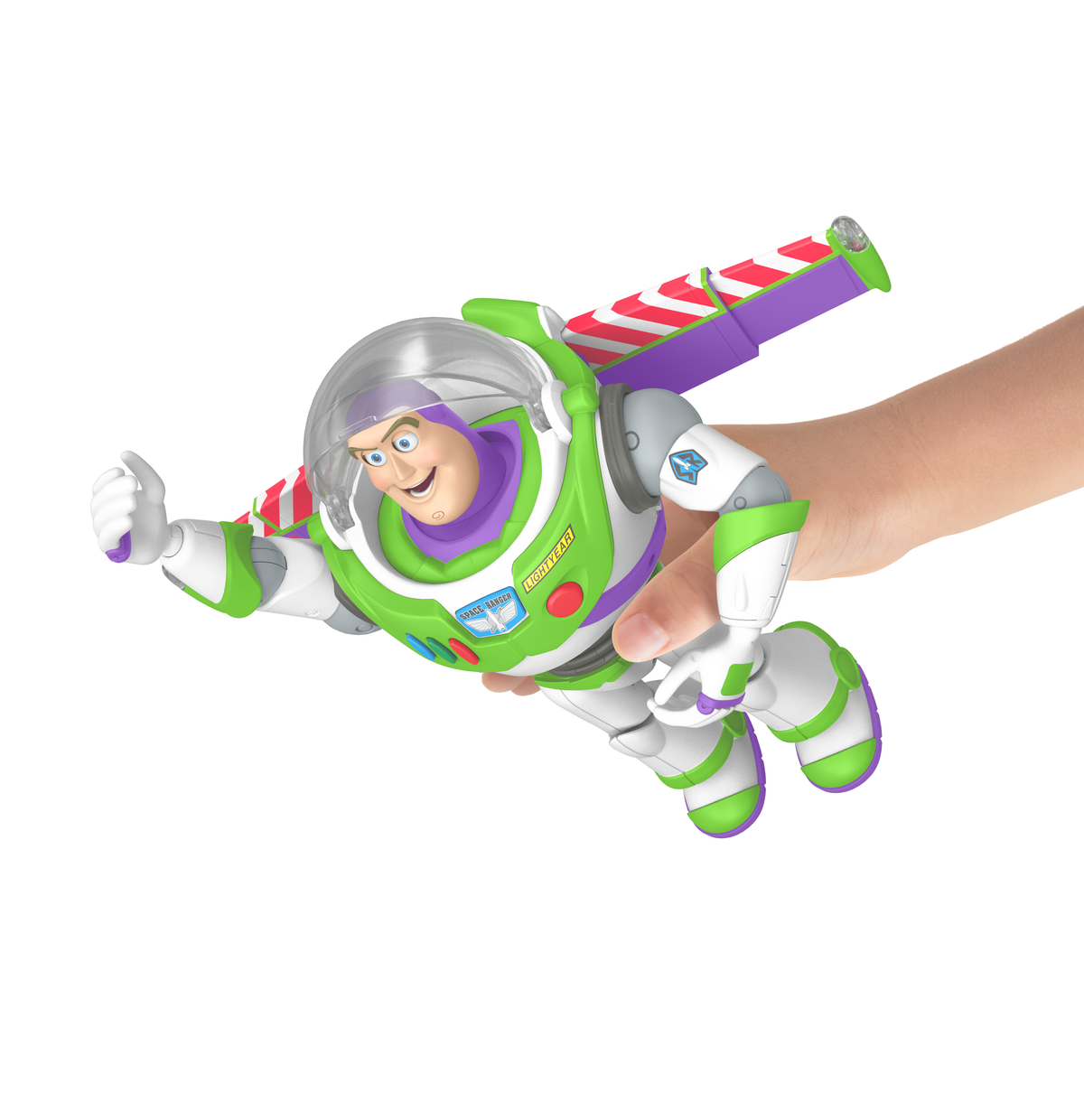 Mattel Toy Story Ultimate Action Buzz Lightyear 12-Inch Plastic Action Figure - View 15