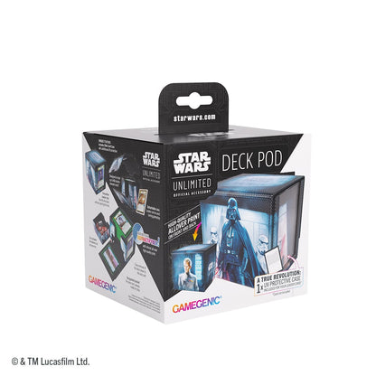 Gamegenic Star Wars: Unlimited Darth Vader and Grand Moff Tarkin Deck Pod in Hexafyber Material - View 6