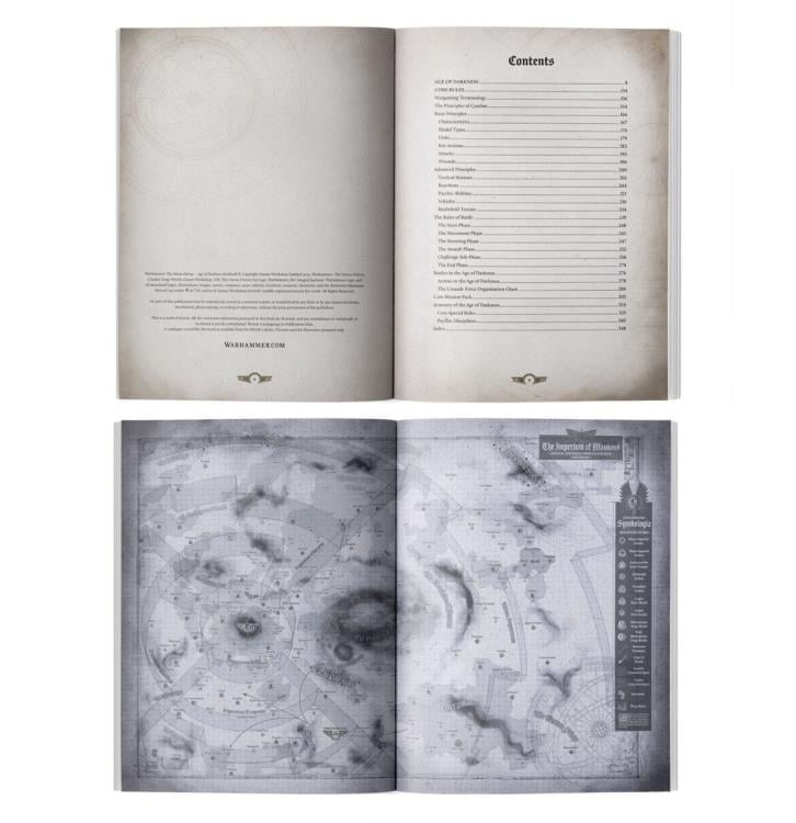 Games Workshop Warhammer The Horus Heresy Age of Darkness Rulebook - View 4