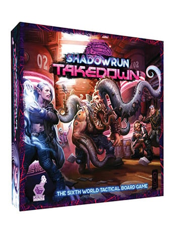 Catalyst Game Labs Shadowrun: Takedown Tabletop Board Game