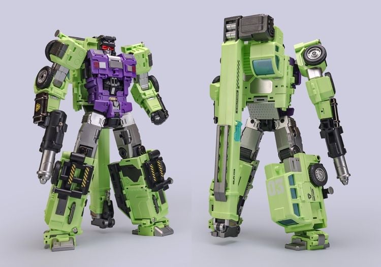Mecha Invasion Giant Legion GLA-03 and GLA-04 PVC Figure Set - View 3