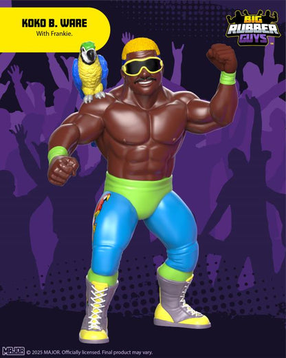 Major Big Rubber Guys Koko B. Ware 8-Inch Wrestling Figure - View 3