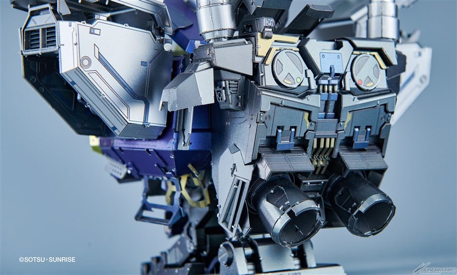 Bandai Mobile Suit Gundam BN Metal Works Vol. 1 RX-78-2 Gundam Metal Model Kit, 6.3-Inch - View 12