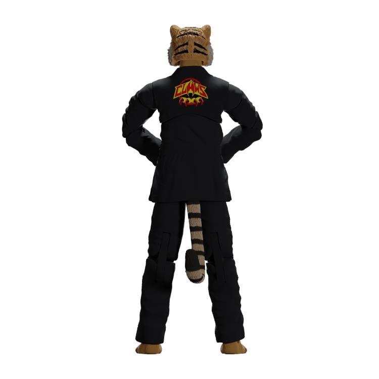 Icon Heroes Zoo Jitsu Fighters Tiago the Tiger Black Gi Action Figure - View 8