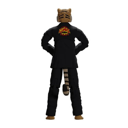 Icon Heroes Zoo Jitsu Fighters Tiago the Tiger Black Gi Action Figure - View 8