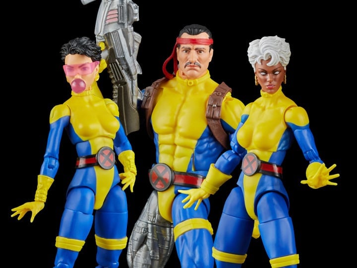 Hasbro Marvel Legends The Uncanny X-Men 60th Anniversary Forge, Storm and Jubilee Action Figure Three-Pack - View 2