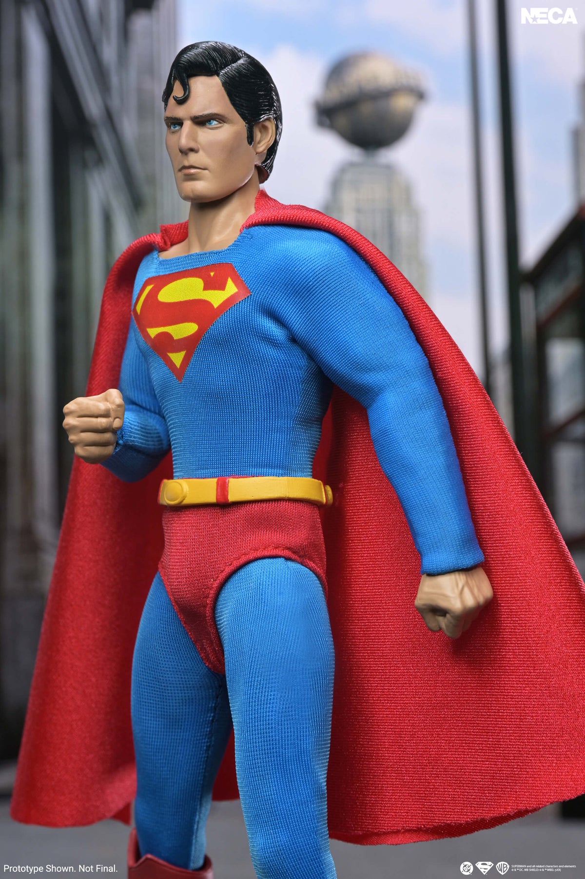 NECA Superman (1978) Superman 8-Inch Clothed Plastic Action Figure - View 5