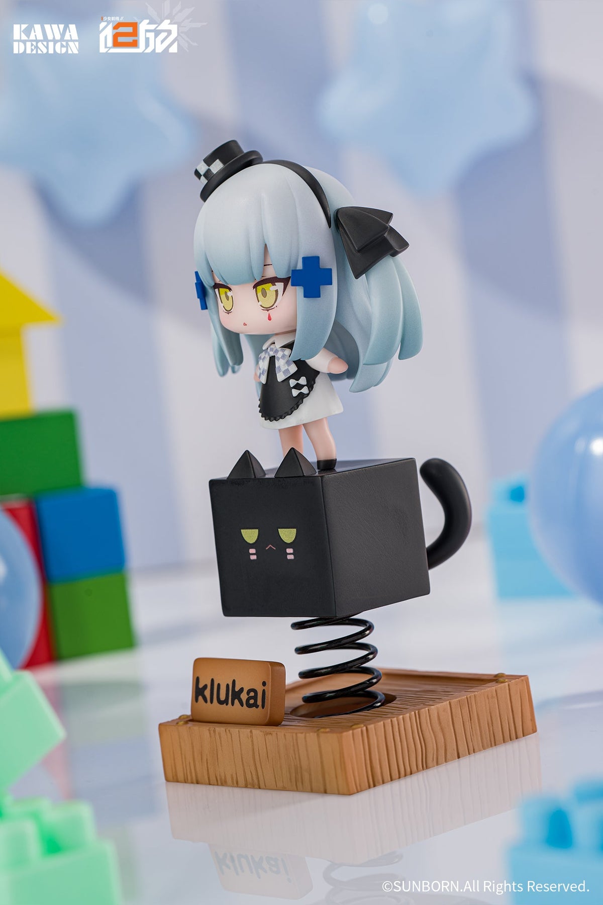 Kawa Design Girls' Frontline 2: Exilium Black Cat Klukai Spring 4.7-Inch Figure - View 8