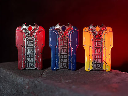 Bethesda Doom: The Dark Ages Keycard Replica 3-Pack in Zinc Alloy - View 2